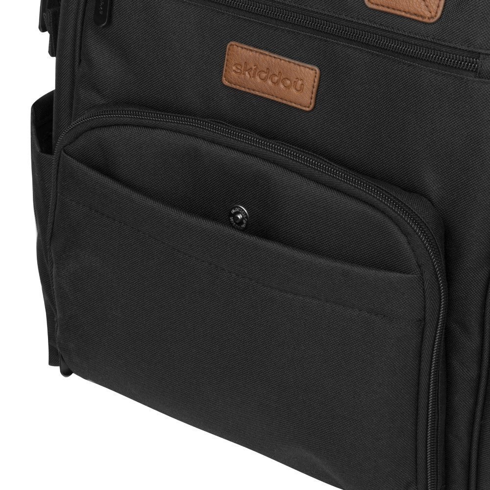 Skiddou Rucsac multifunctional mamici Astrid Onyx Negru