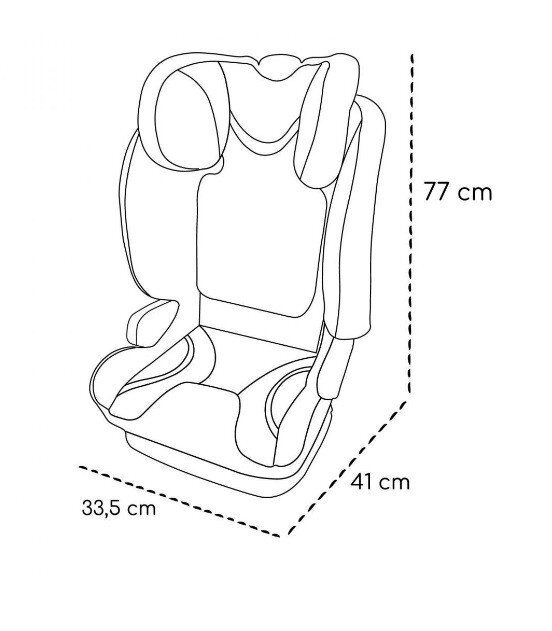 Skiddou Scaun auto isofix Tby 15-36 kg Galben