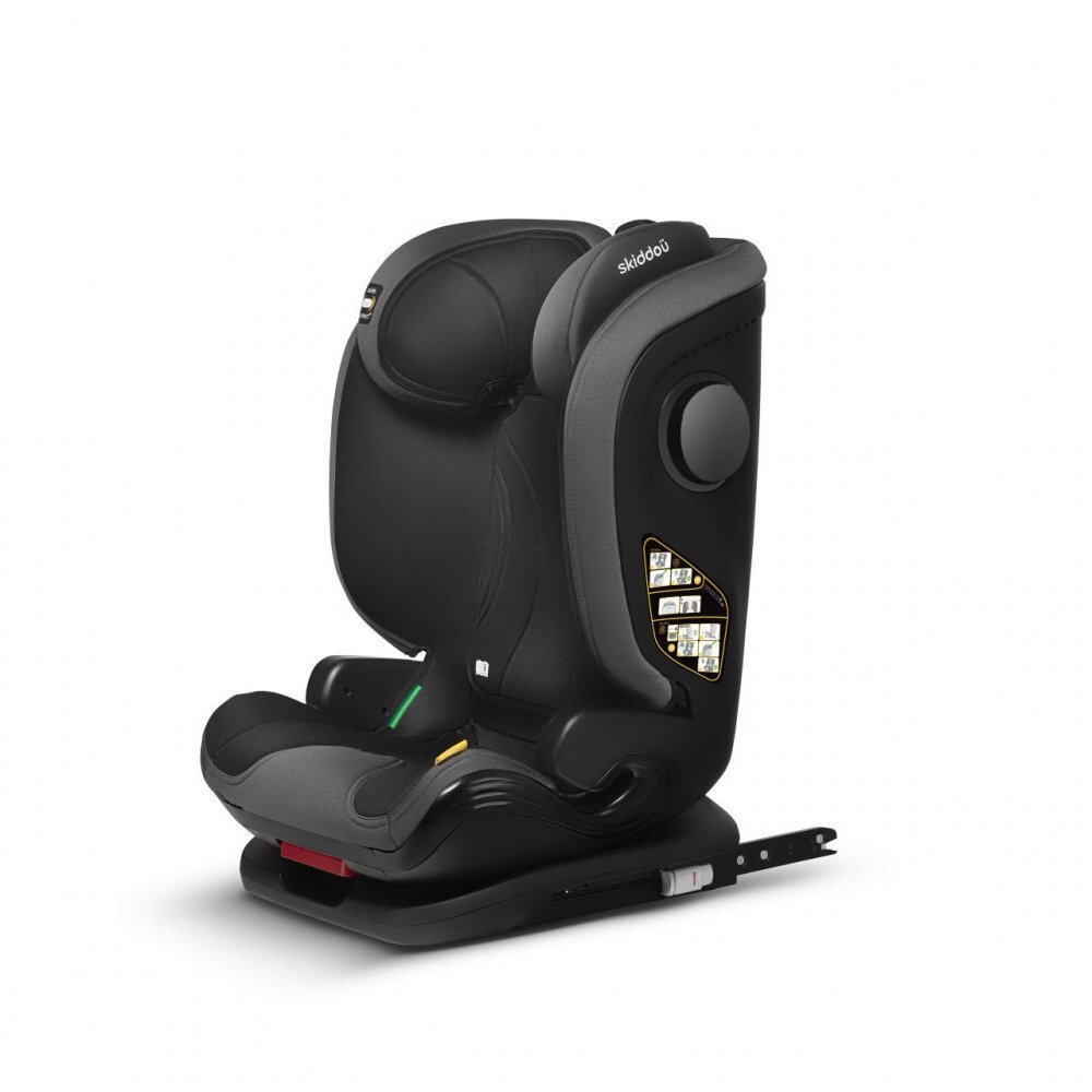 Skiddou Scaun auto isofix Tby 15-36 kg Onyx Negru