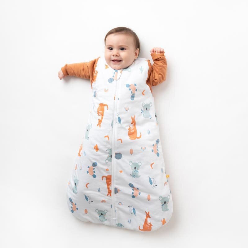 Slumbersac Sac de dormit cu maneca lunga detasabila Kangaroo 56 cm 2.5 Tog
