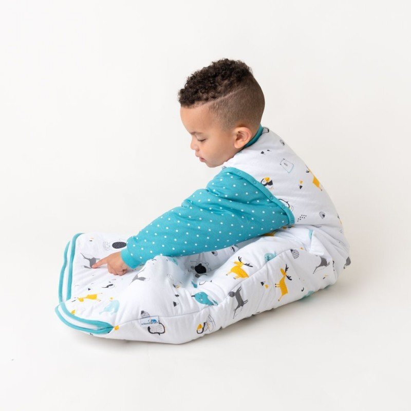 Slumbersac Sac de dormit cu maneca lunga detasabila Polar Pals 130 cm 2.5 Tog