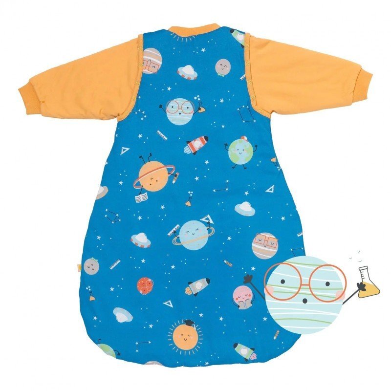 Slumbersac Sac de dormit cu maneca lunga detasabila Space 80 cm 1.0 Tog