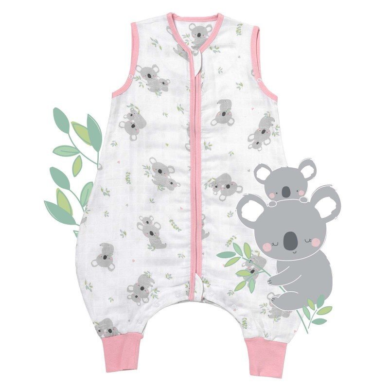 Slumbersac Sac de dormit cu picioruse Bamboo Koala 70 cm 0.5 Tog