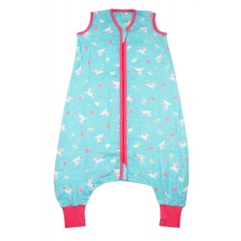 Slumbersac Sac de dormit cu picioruse Bamboo Unicorn 5-6 ani 0.5 Tog
