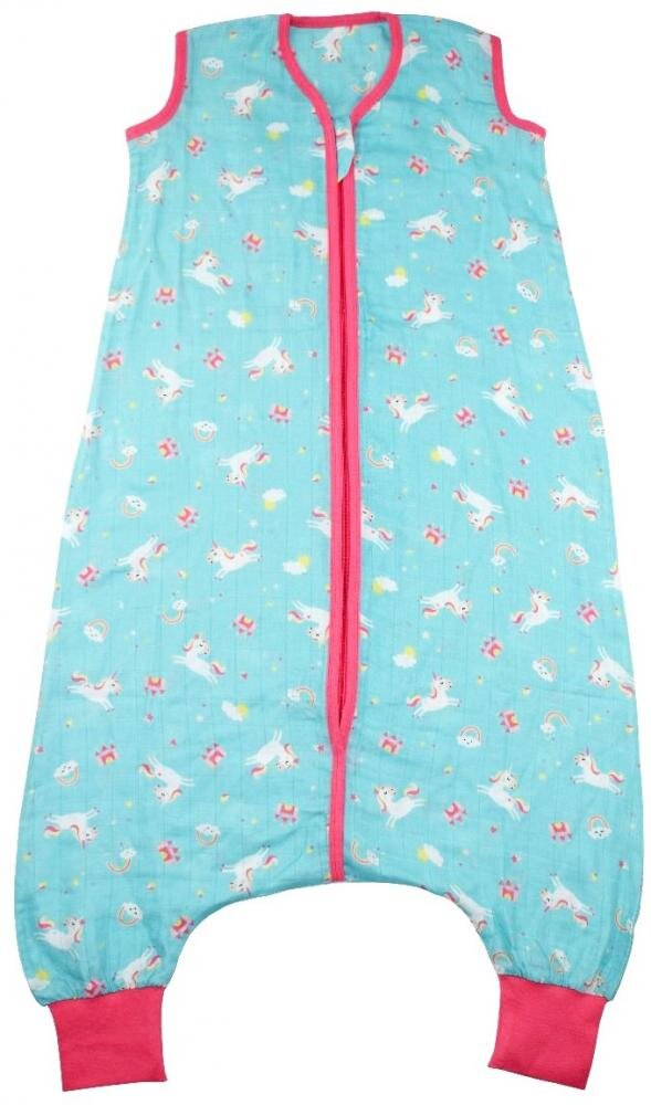 Slumbersac Sac de dormit cu picioruse Bamboo Unicorn 5-6 ani 0.5 Tog