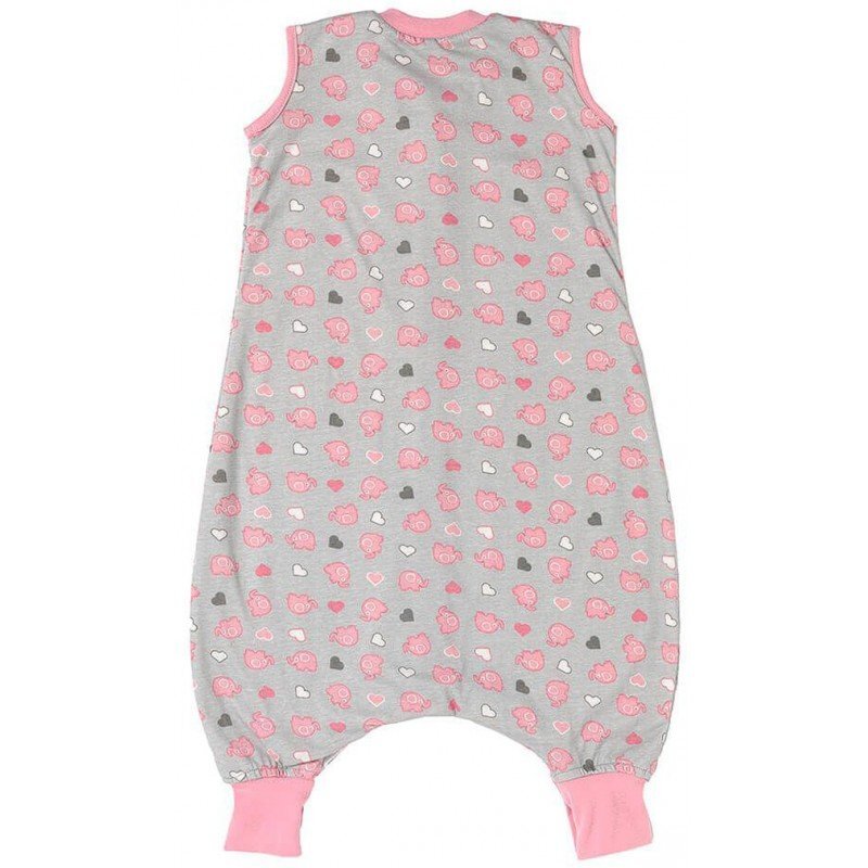 Slumbersac Sac de dormit cu picioruse Pink Elephant 5-6 ani 0.5 Tog