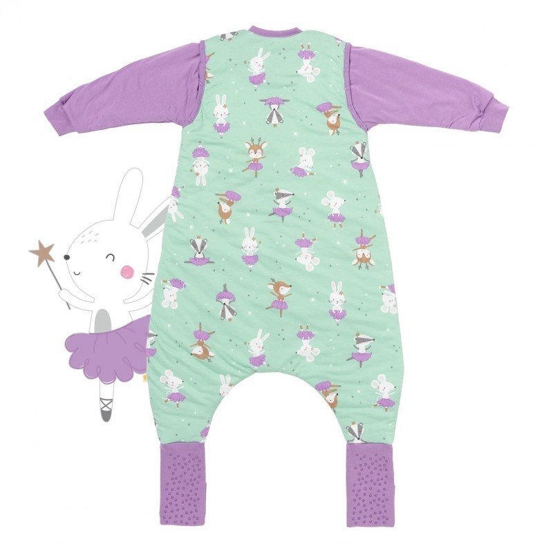 Slumbersac Sac de dormit cu picioruse si maneca lunga detasabila Ballerina 60 cm + manseta 2.5 Tog