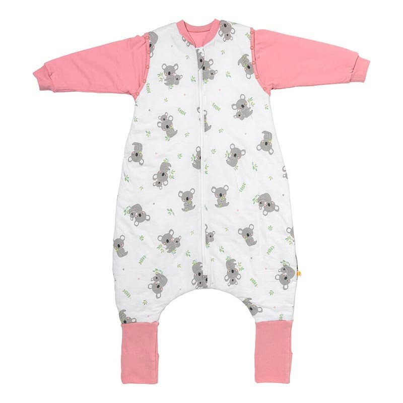Slumbersac Sac de dormit cu picioruse si maneca lunga detasabila Koala 100 cm + manseta 2.5 Tog