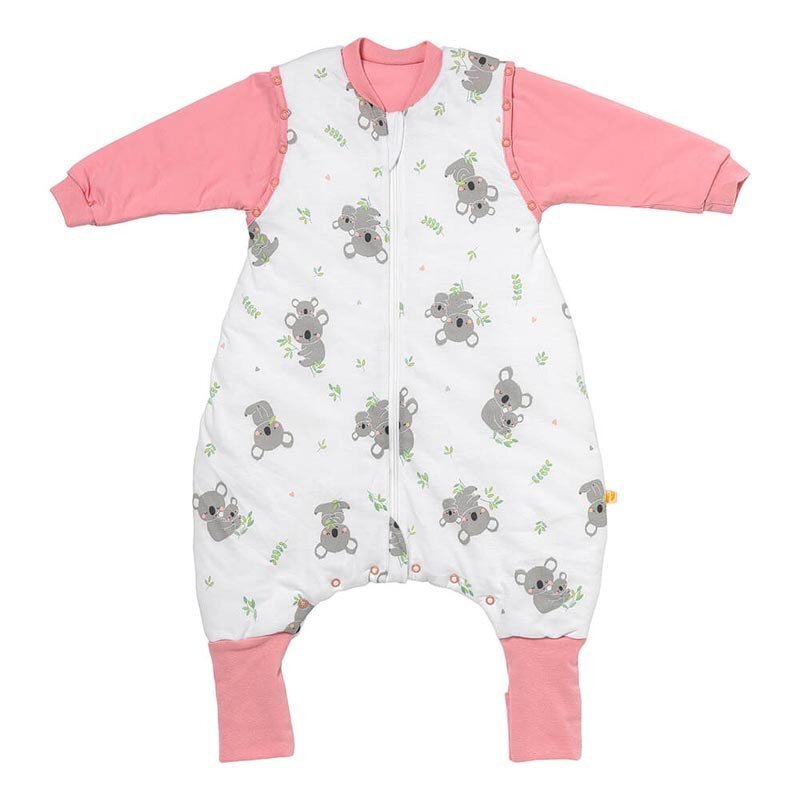 Slumbersac Sac de dormit cu picioruse si maneca lunga detasabila Koala 90 cm + manseta 2.5 Tog