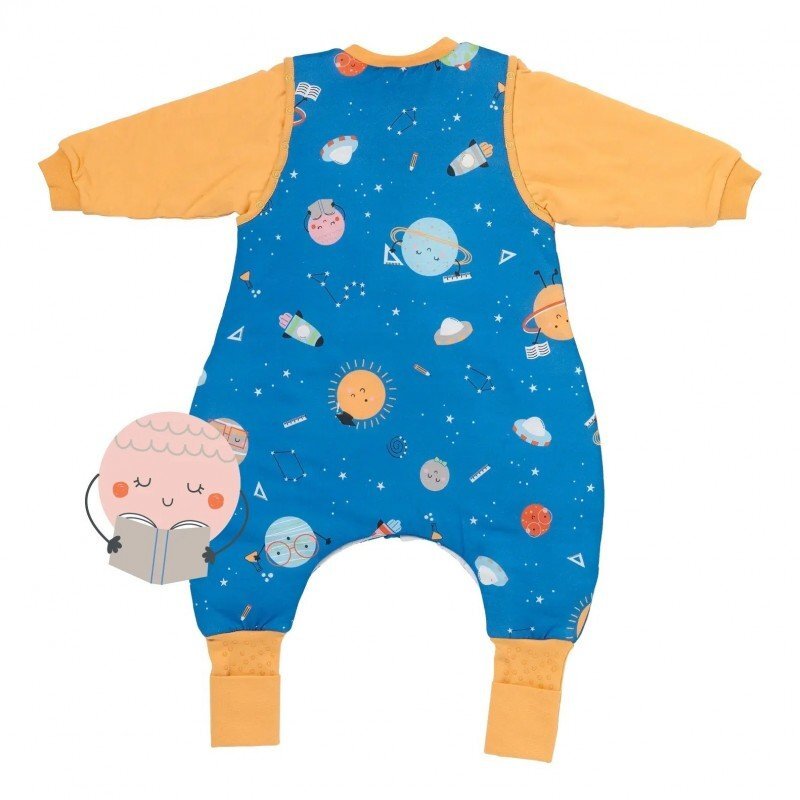 Slumbersac Sac de dormit cu picioruse si maneca lunga detasabila Space 70 cm + manseta 1.0 Tog