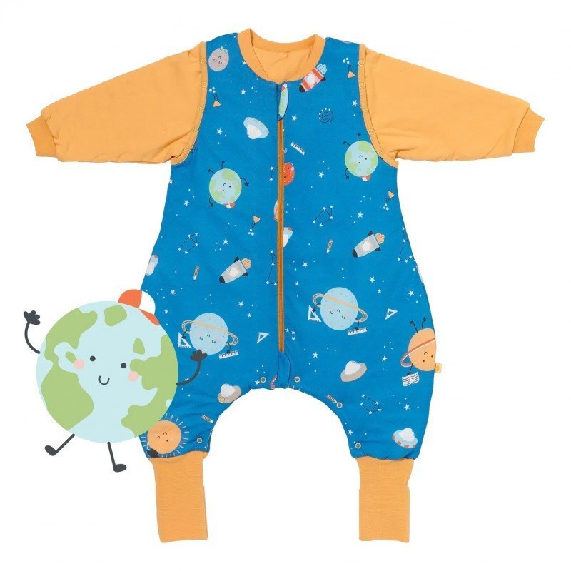 Slumbersac Sac de dormit cu picioruse si maneca lunga detasabila Space 70 cm + manseta 1.0 Tog