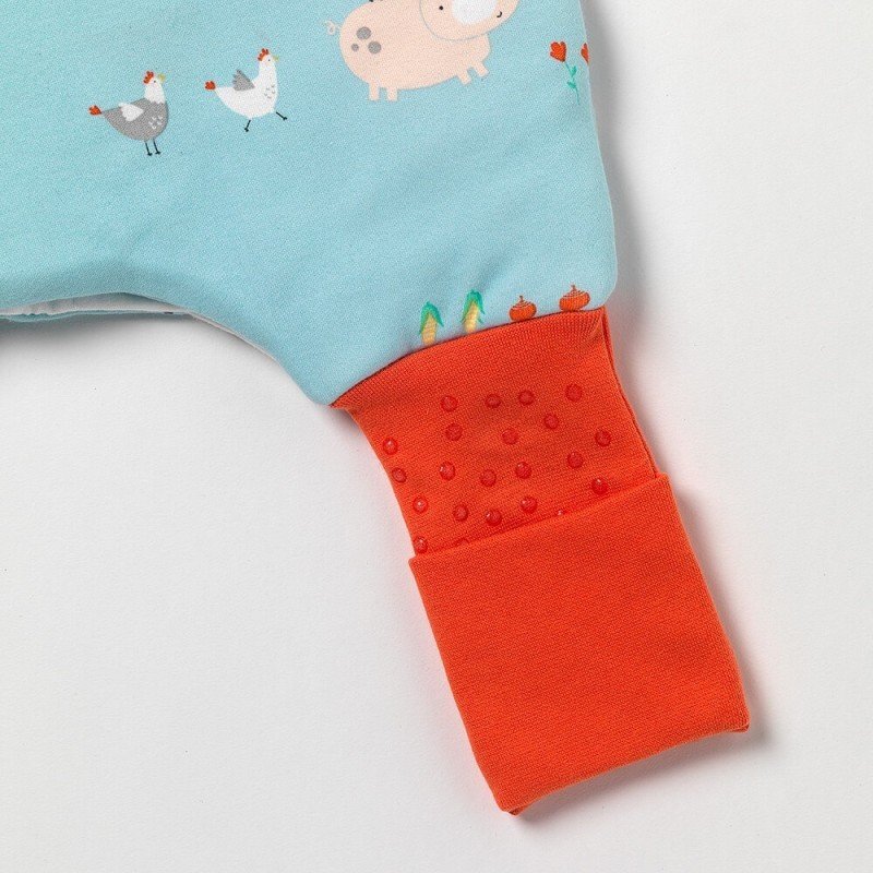 Slumbersac Sac de dormit cu picioruse si talpa antiderapanta Farmyard 130 cm 1.0 Tog