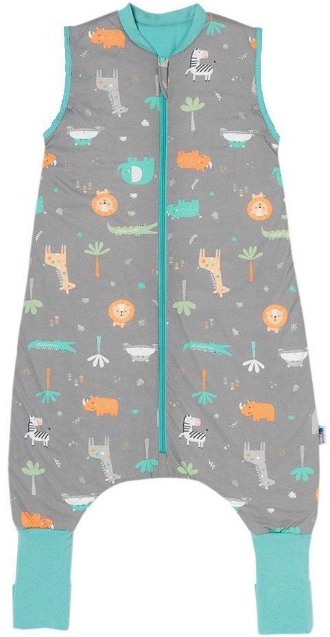 Slumbersac Sac de dormit cu picioruse si talpa antiderapanta Safari 120 cm + manseta 1.0 Tog