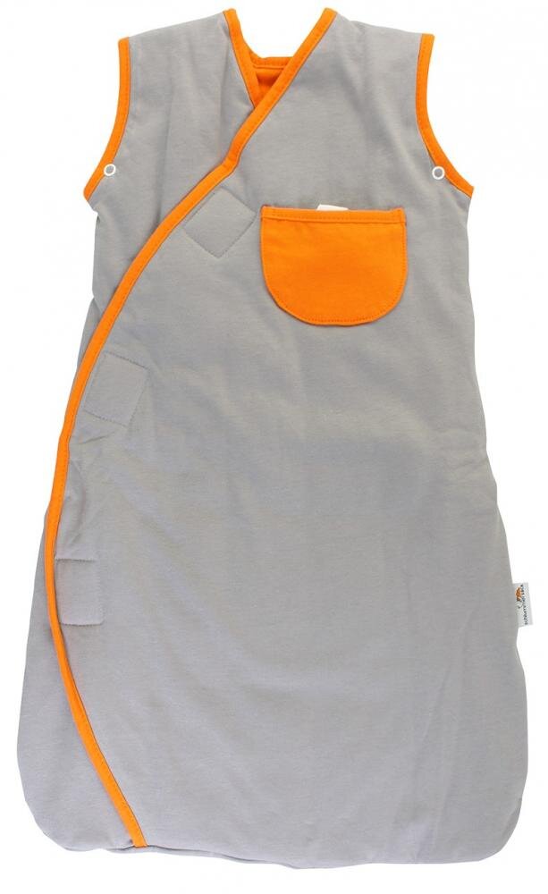 Slumbersac Sac de dormit multifunctional Grey Orange Zoo Animal Travel 0-3 luni