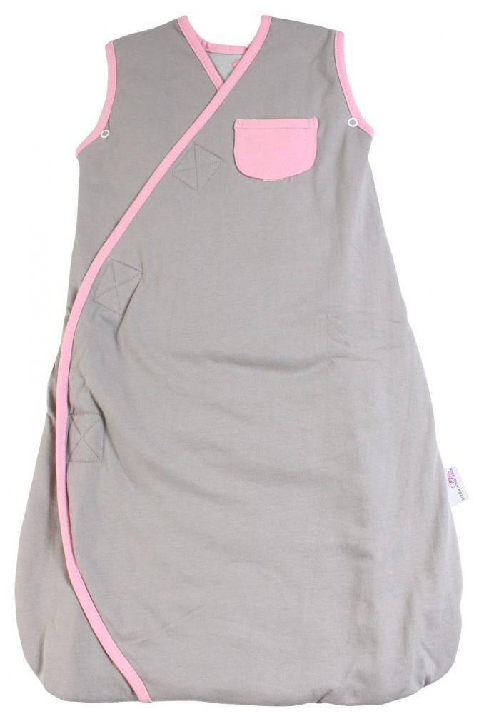 Slumbersac Sac de dormit multifunctional Grey Pink Elephant Travel 1-3 ani