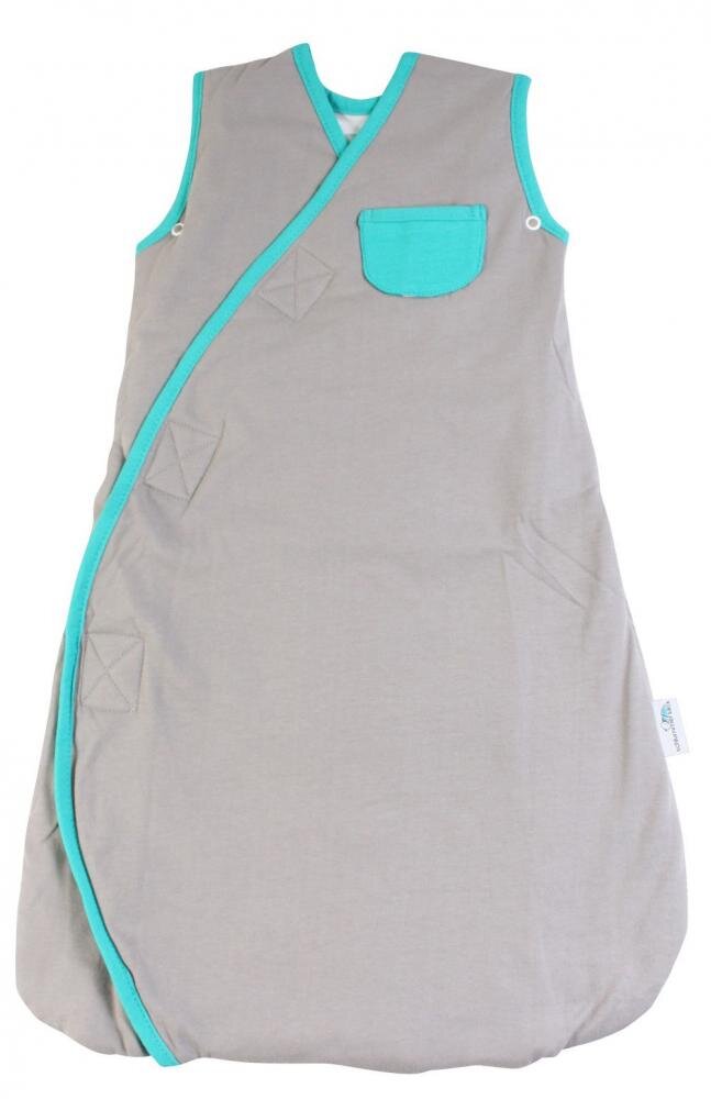 Slumbersac Sac de dormit multifunctional Grey Turquoise Elephant Travel 1-3 ani 2.5 Tog