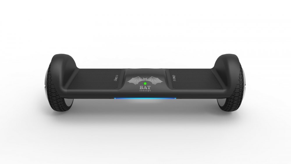 SMART TabbyBoo Hoverboard copii premium BAT Concept design by Chic scuter electric revolutionar 2 roti de 6.5 inch maner integrat bluethooth speaker leduri lumini diferite boxa incorporata simulator sunet motor greutate admisa 100 kg
