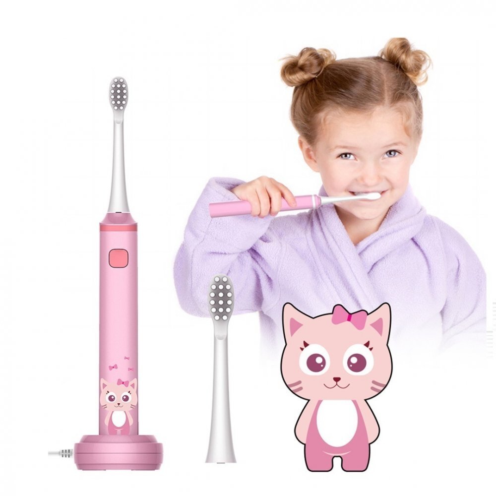 SMART TabbyBoo Periuta de dinti electrica Dr.Oly V16 pink