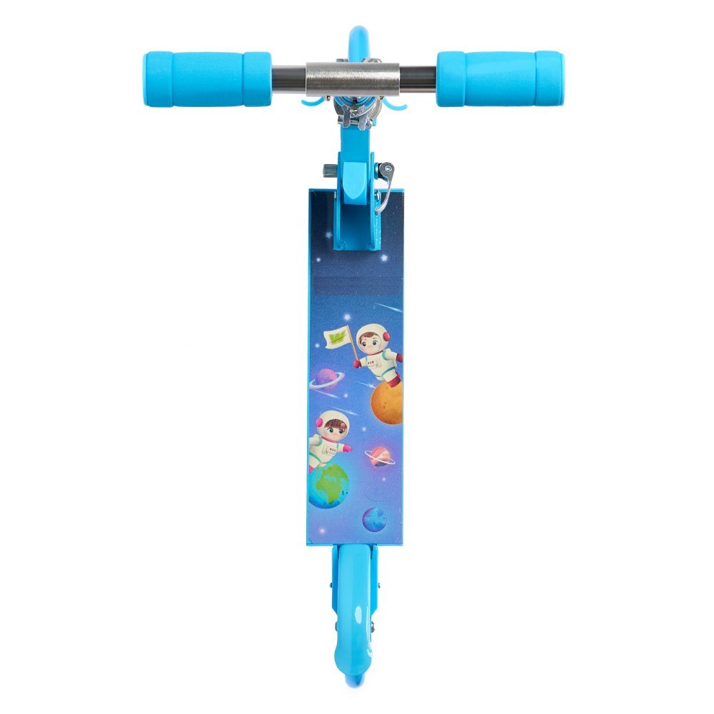 SMART TabbyBoo Trotineta pentru copii KosmoKids Albastru 2 roti2 ski-uri pliabila greutate maxima suportata 50 kg