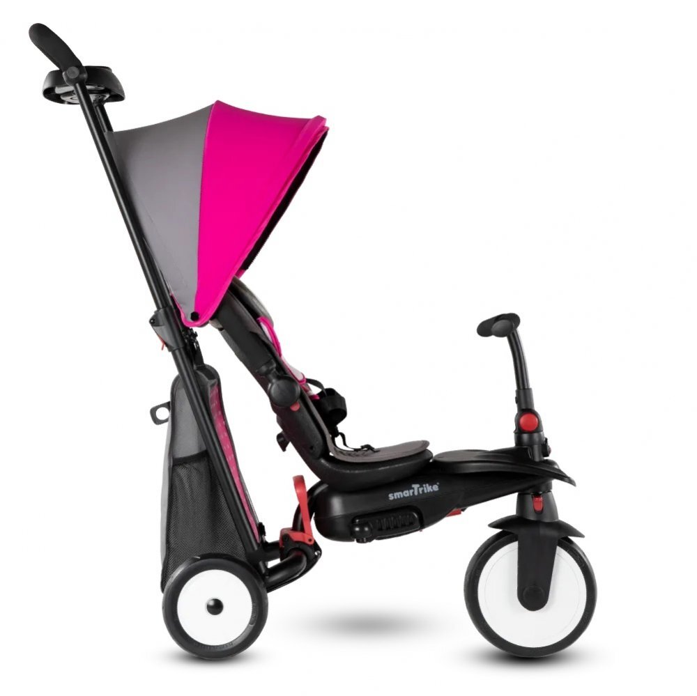 SMART TRIKE Tricicleta pentru copii 7 in 1 STR5 Butterfly pliabila dotata cu frana scaun rabatabil sistem patentat Touch Steering si cu certificare de carucior varsta 9 luni+