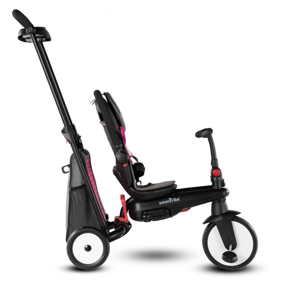 SMART TRIKE Tricicleta pentru copii 7 in 1 STR5 Butterfly pliabila dotata cu frana scaun rabatabil sistem patentat Touch Steering si cu certificare de carucior varsta 9 luni+