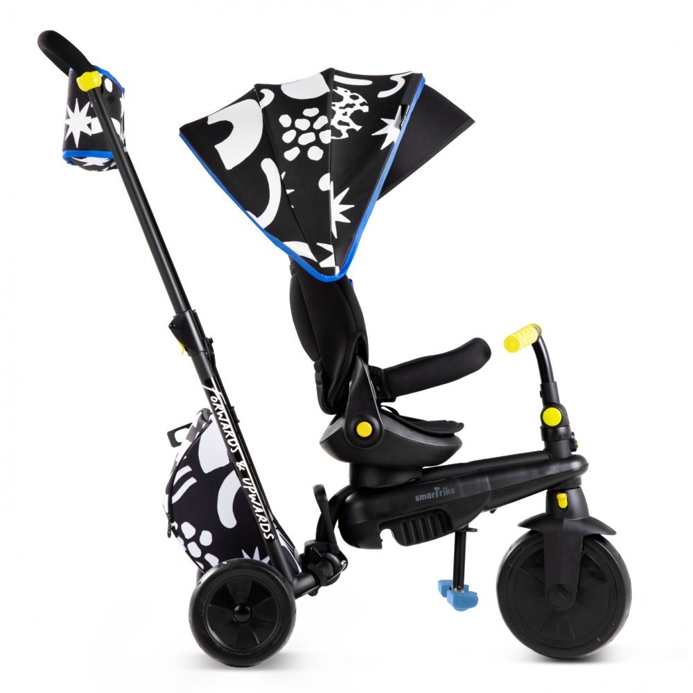 SMART TRIKE Tricicleta pentru copii Kelly Anna-Explore 6 in 1 ultrapliabila cu sistem de ghidare Touch Steering scaun reglabil si rabatabil suport pentru picioare roti din cauciuc Eva cu amortizoare