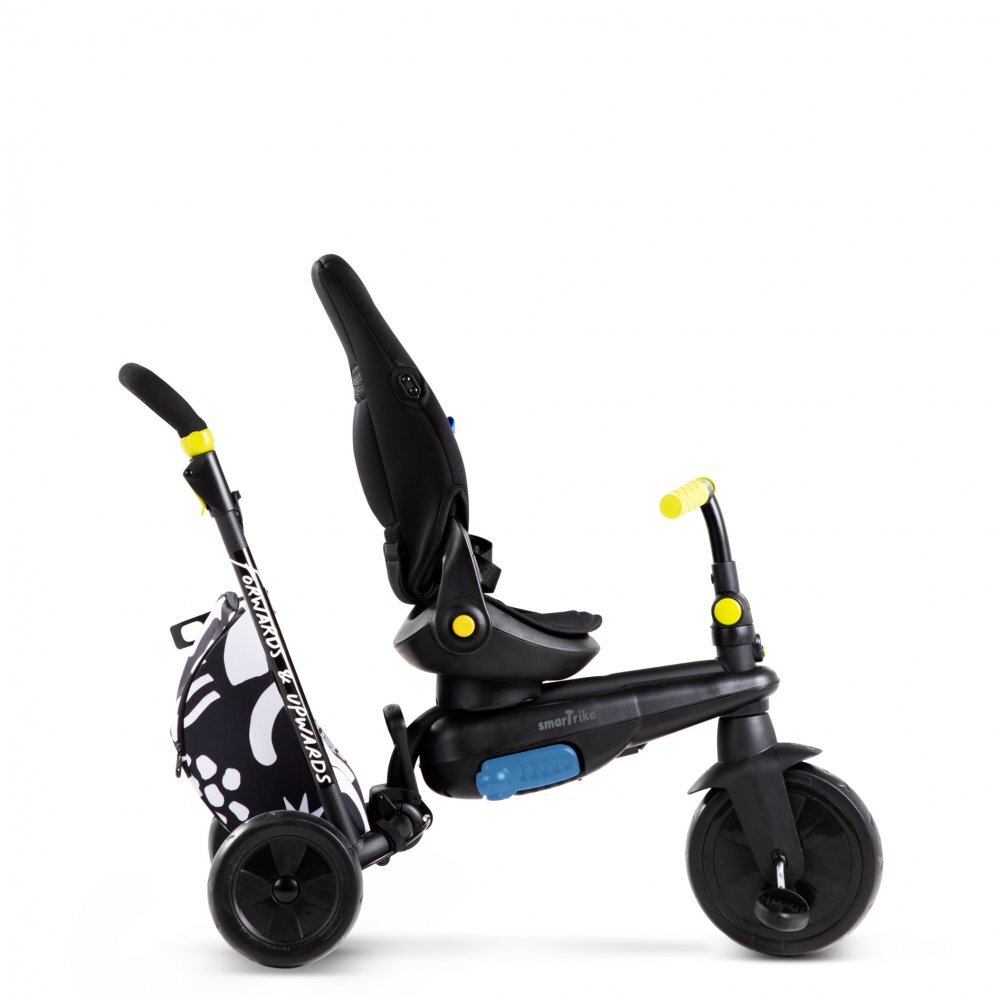 SMART TRIKE Tricicleta pentru copii Kelly Anna-Explore 6 in 1 ultrapliabila cu sistem de ghidare Touch Steering scaun reglabil si rabatabil suport pentru picioare roti din cauciuc Eva cu amortizoare