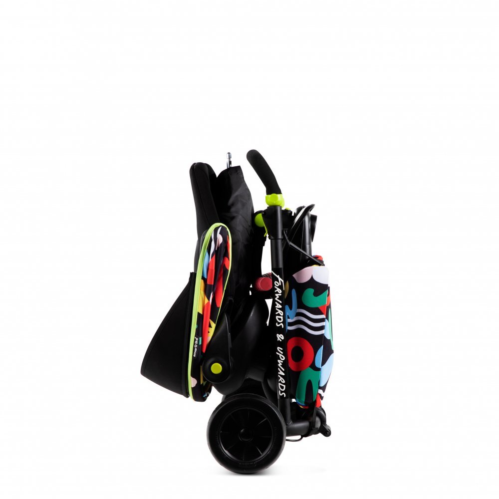 SMART TRIKE Tricicleta pentru copii Kelly Anna-Imagine 6 in 1 ultrapliabila cu sistem de ghidare Touch Steering scaun reglabil si rabatabil suport pentru picioare roti din cauciuc Eva cu amortizoare