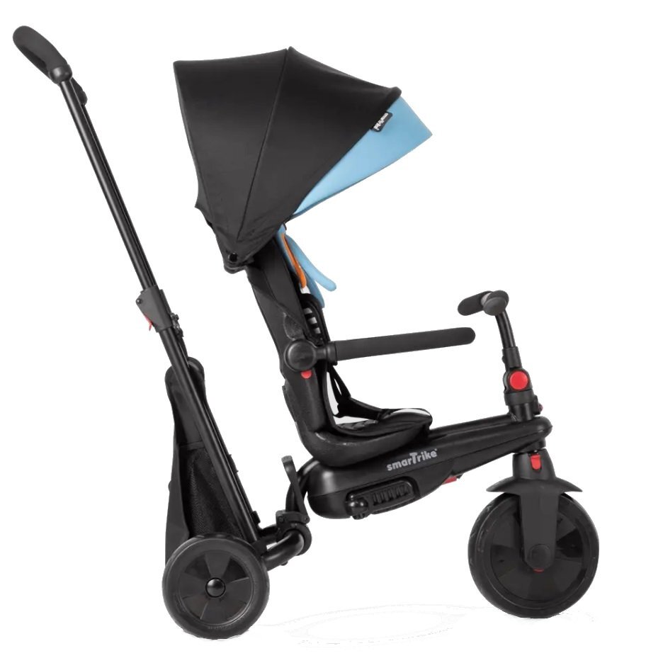 SMART TRIKE Tricicleta pentru copii STR5 Squirrel 7 in 1 pliabila dotata cu frana scaun rabatabil sistem patentat Touch Steering si cu certificare de carucior varsta 9 luni+