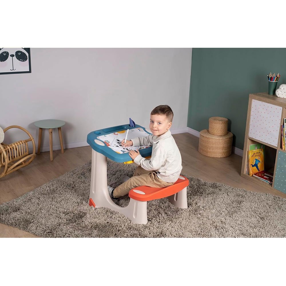SMOBY Banca scolara Magical Desk cu accesorii