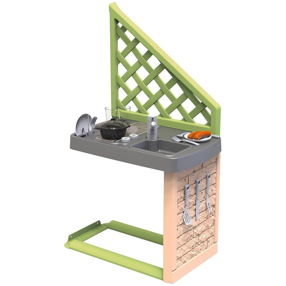 SMOBY Bucatarie Life pentru casuta cu 17 accesorii
