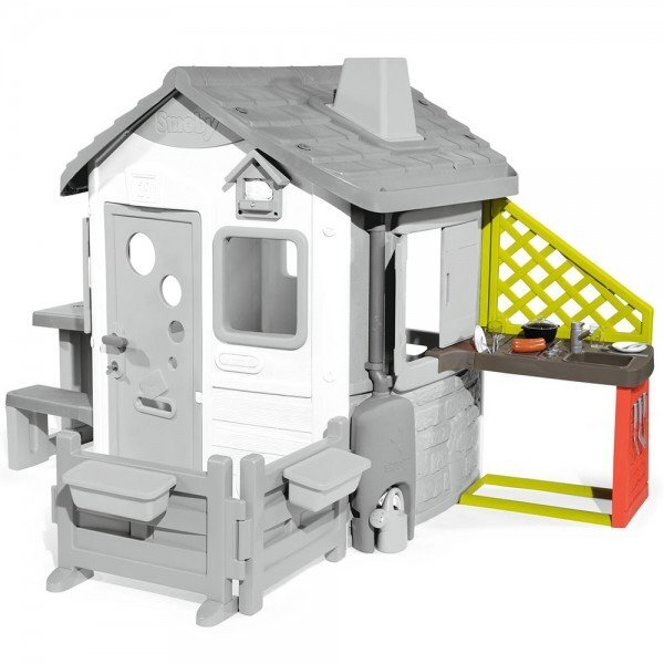 SMOBY Bucatarie pentru casuta Jura Lodge cu accesorii