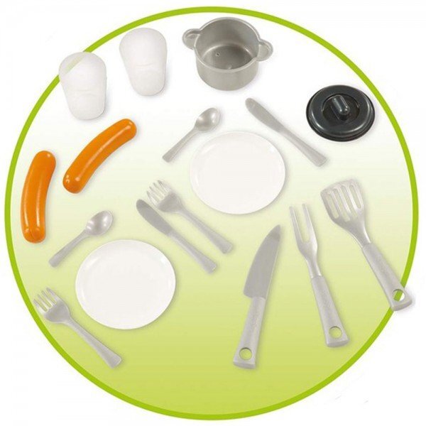SMOBY Bucatarie pentru casuta Jura Lodge cu accesorii