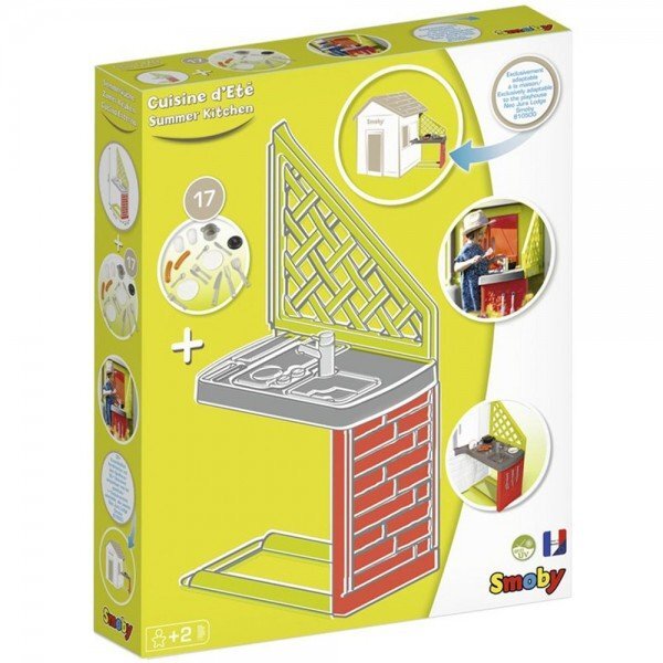 SMOBY Bucatarie pentru casuta Jura Lodge cu accesorii