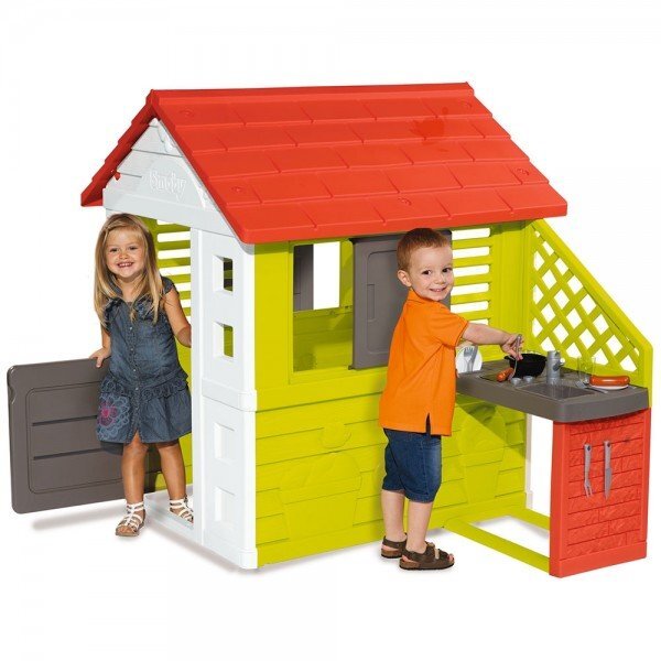 SMOBY Casuta cu bucatarie pentru copii Nature