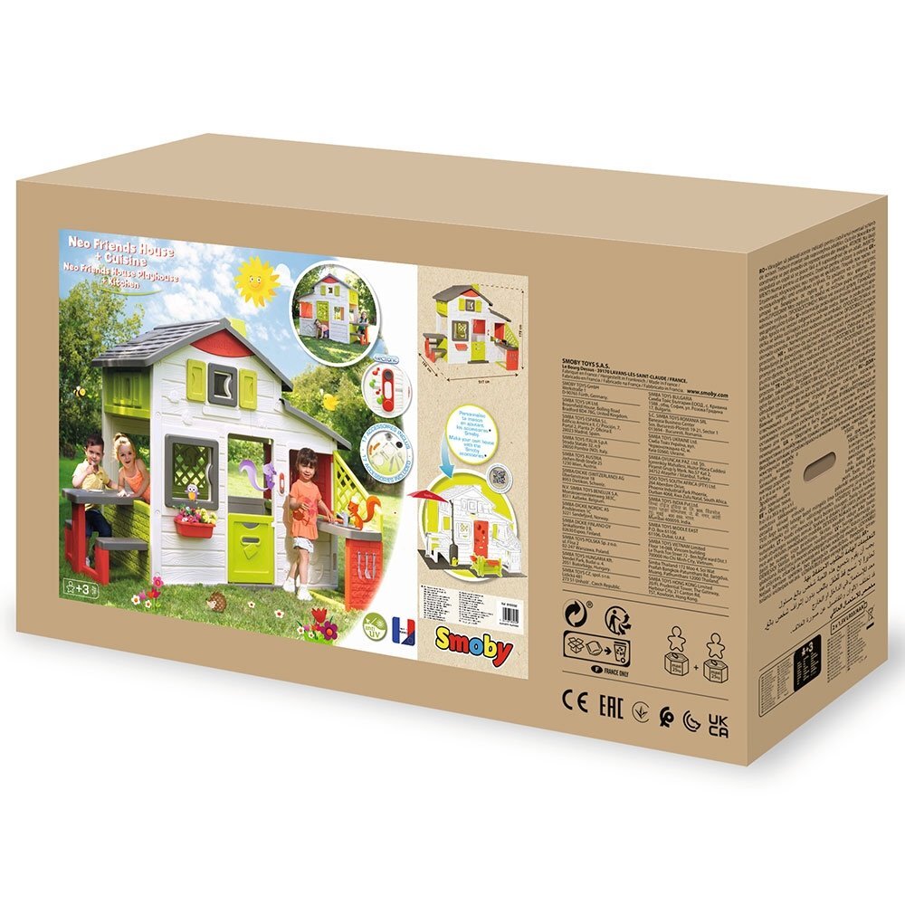 SMOBY Casuta pentru copii Friends Playhouse Neo cu bucatarie