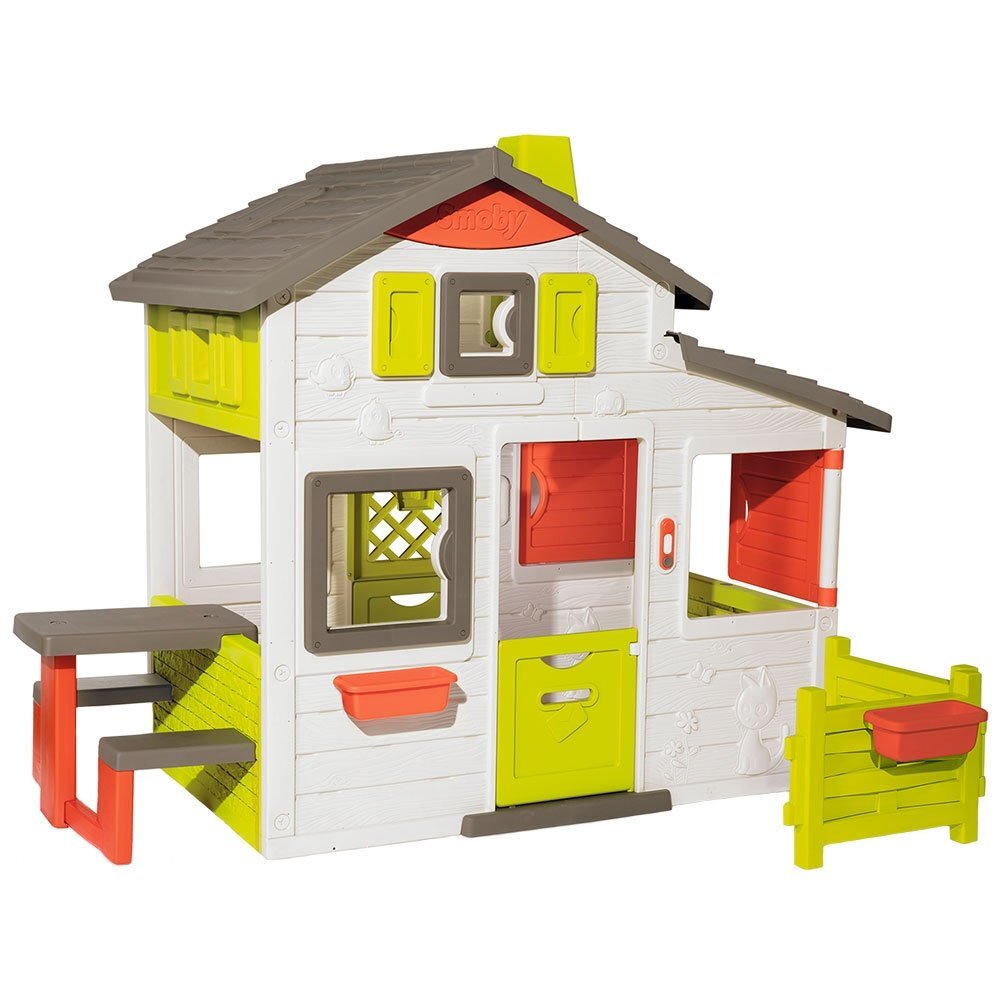 SMOBY Casuta pentru copii Friends Playhouse Neo cu gradina