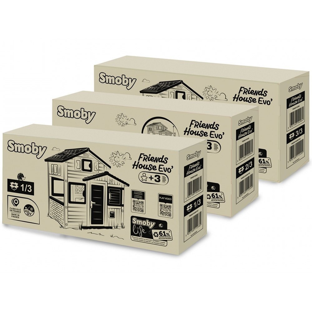 SMOBY Casuta pentru copii Life Friends Evo