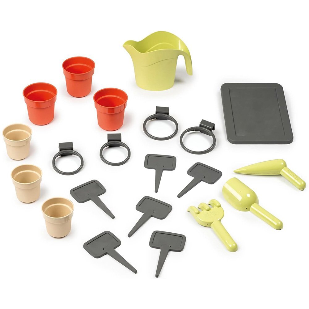 SMOBY Casuta pentru copii Life Garden House cu 21 accesorii