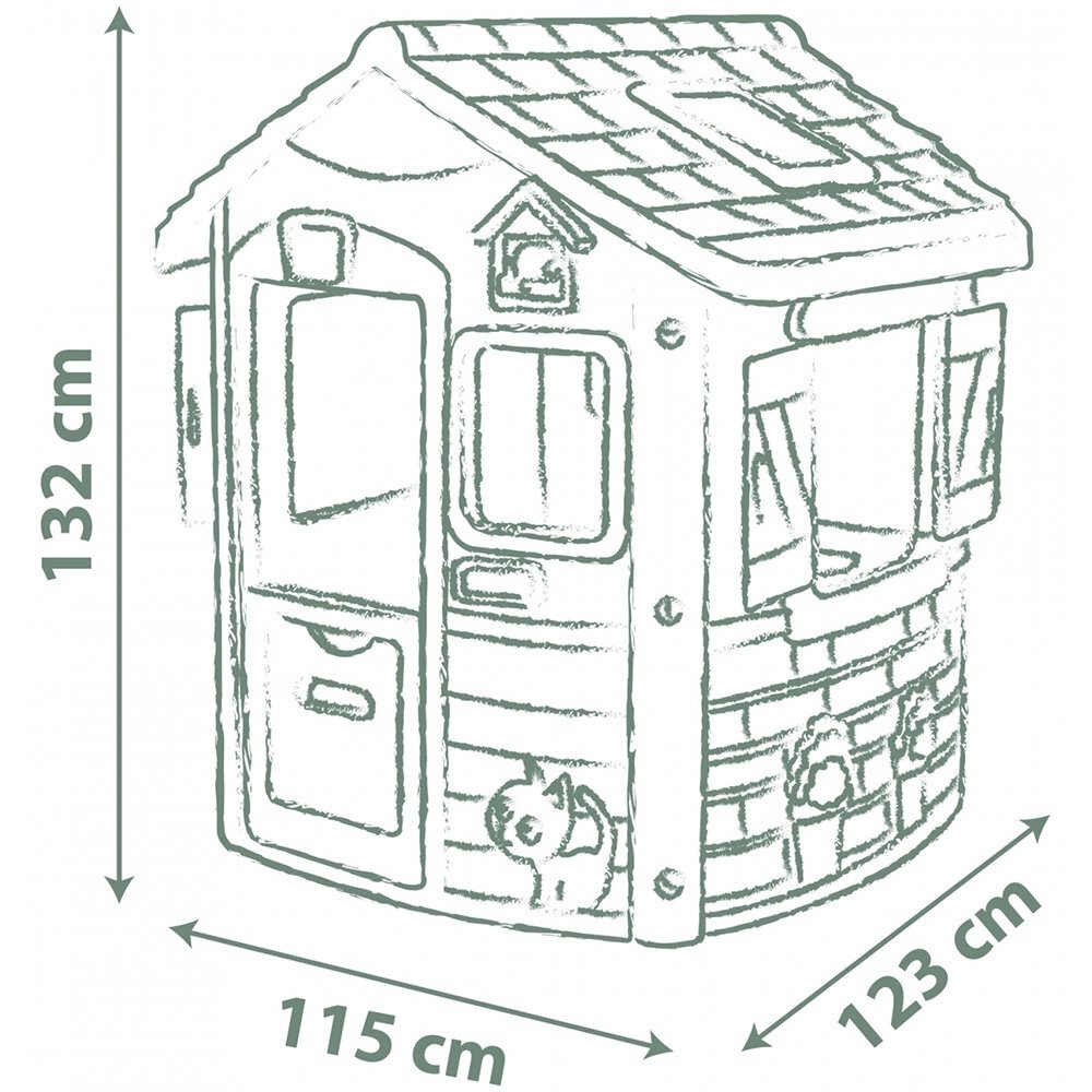 SMOBY Casuta pentru copii Life Jura Lodge