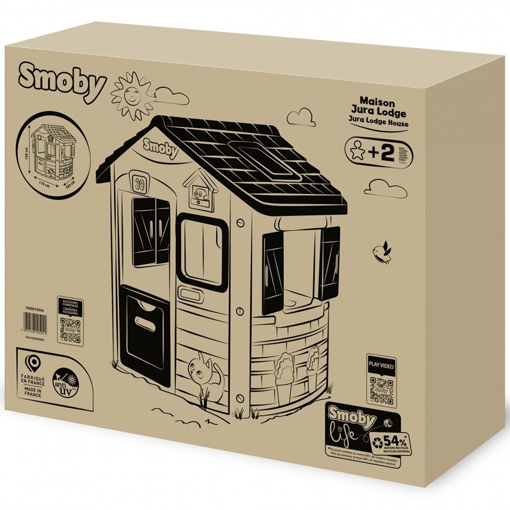 SMOBY Casuta pentru copii Life Jura Lodge