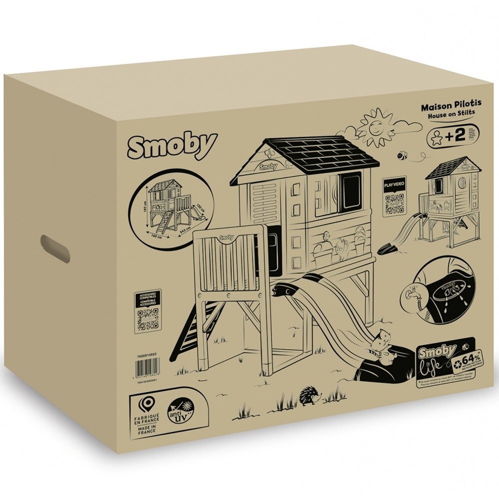 SMOBY Casuta pentru copii Life pe piloni