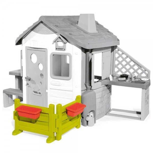 SMOBY Gard pentru casuta Jula Lodge