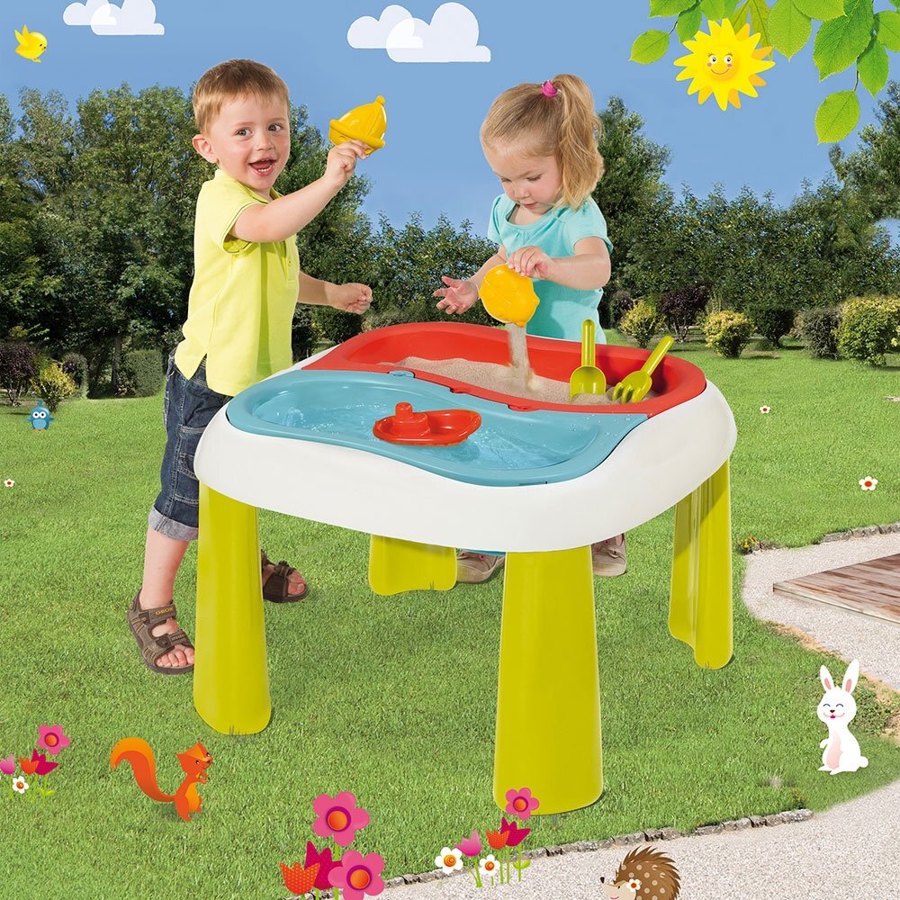 SMOBY Masa de joaca Water and Sand 2 in 1