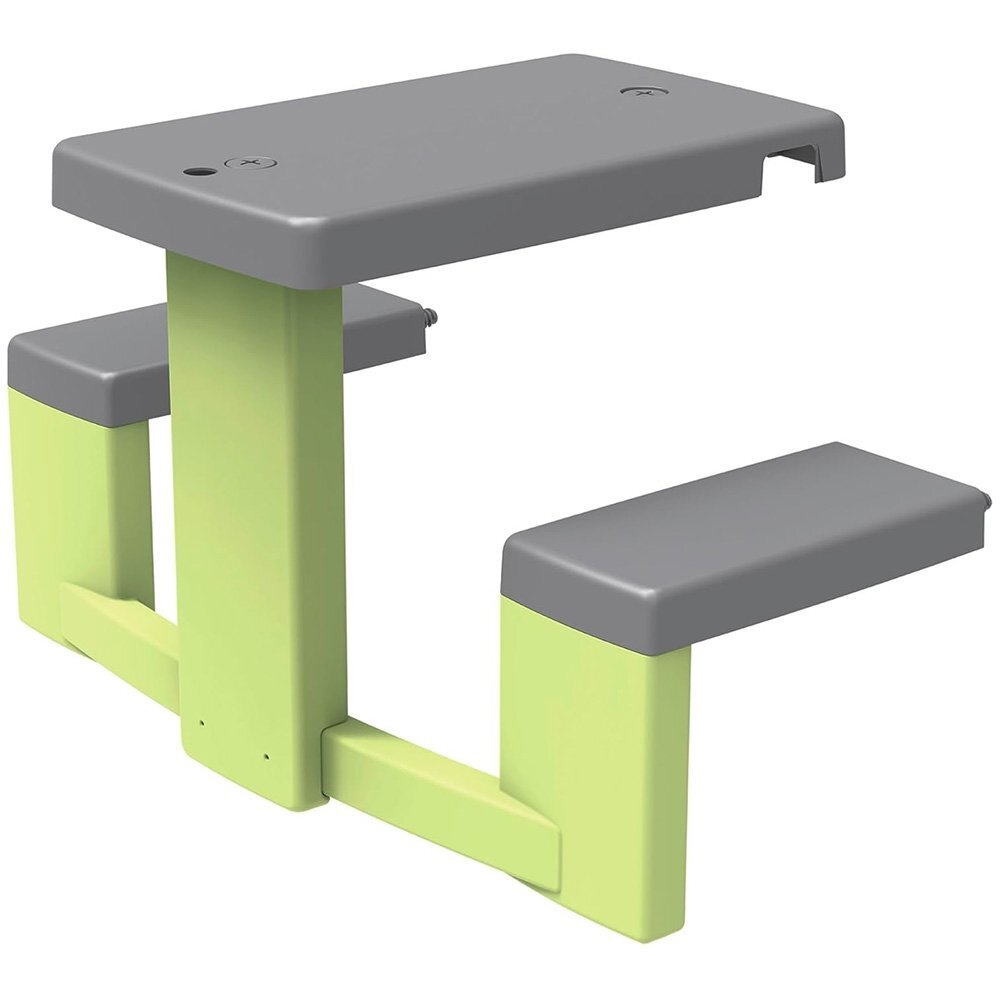 SMOBY Masa de picnic cu doua banci Life pentru casuta verde