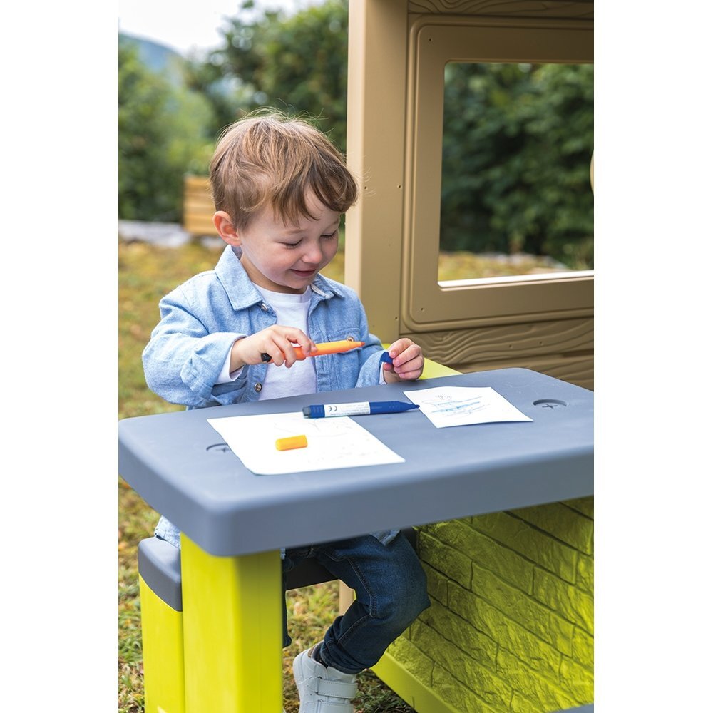 SMOBY Masa de picnic cu doua banci pentru casuta