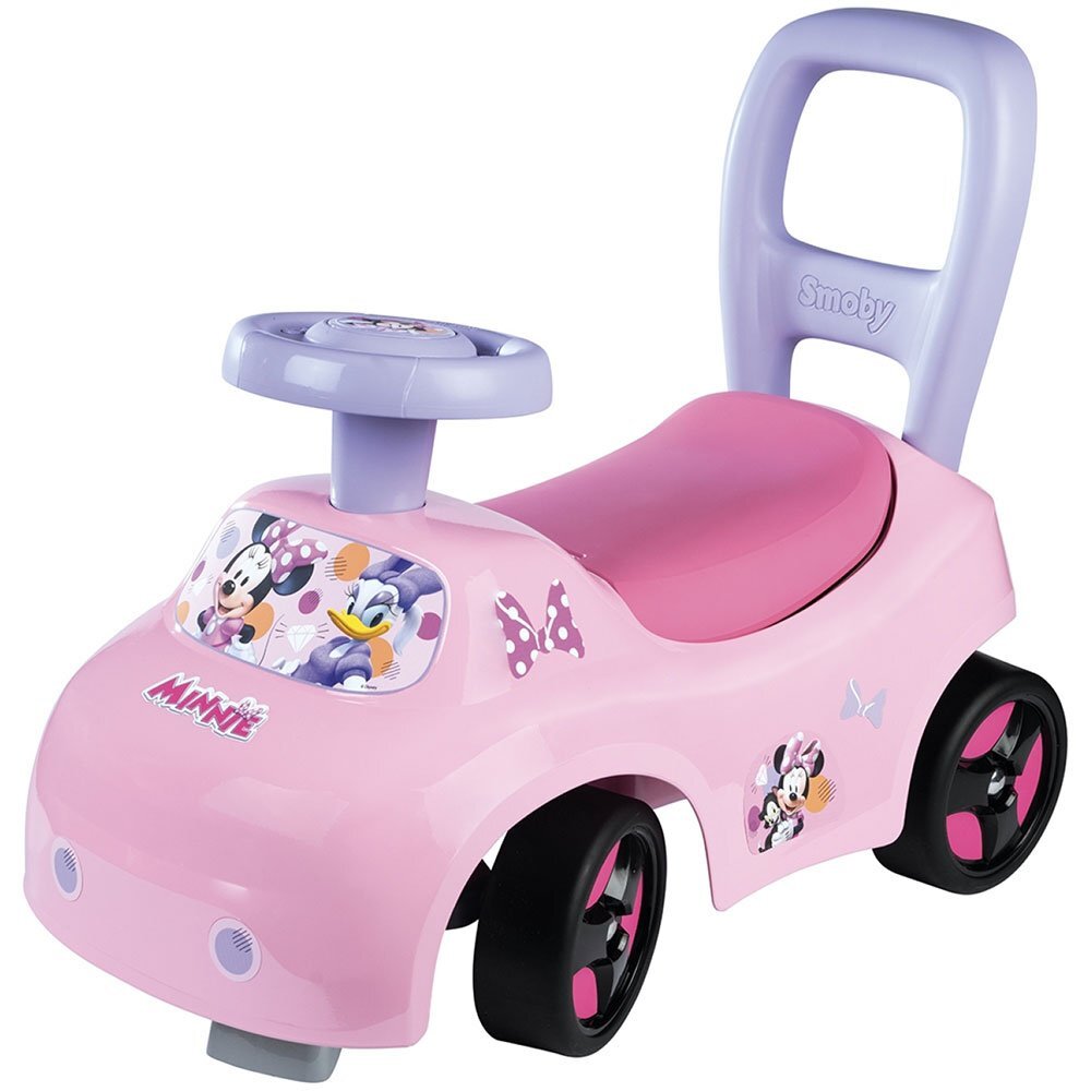 SMOBY Masinuta auto Minnie cu spatiu pentru depozitare claxon greutate admisa 50 kg