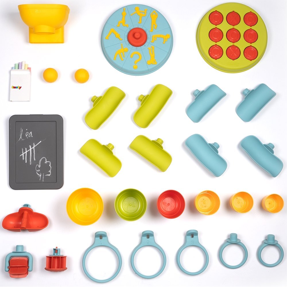 SMOBY Perete de activitati 6 in 1 cu accesorii