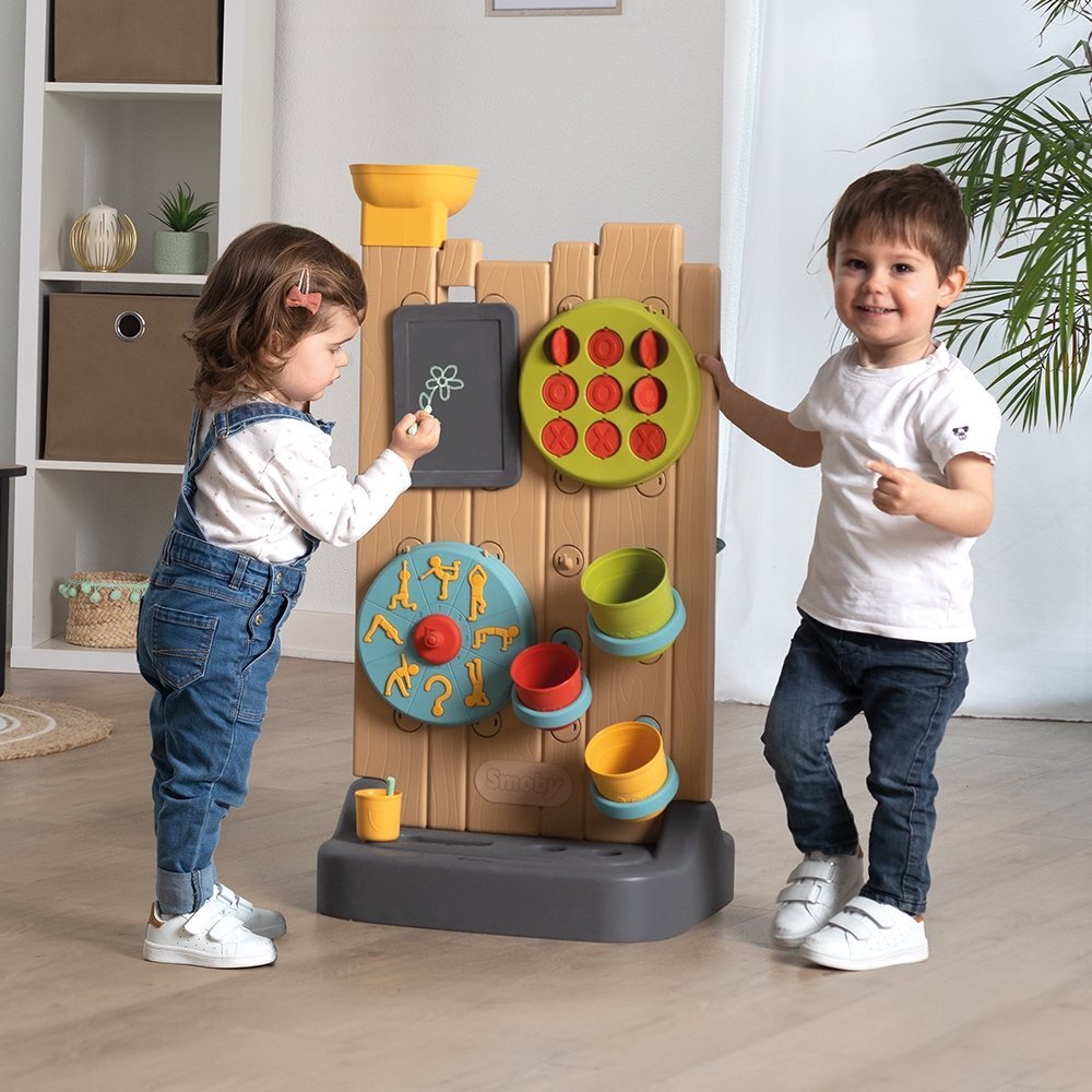 SMOBY Perete de activitati 6 in 1 cu accesorii