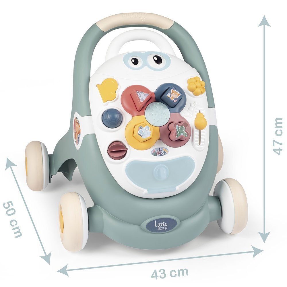 SMOBY Premergator Trotty Walker 3 in 1 verde